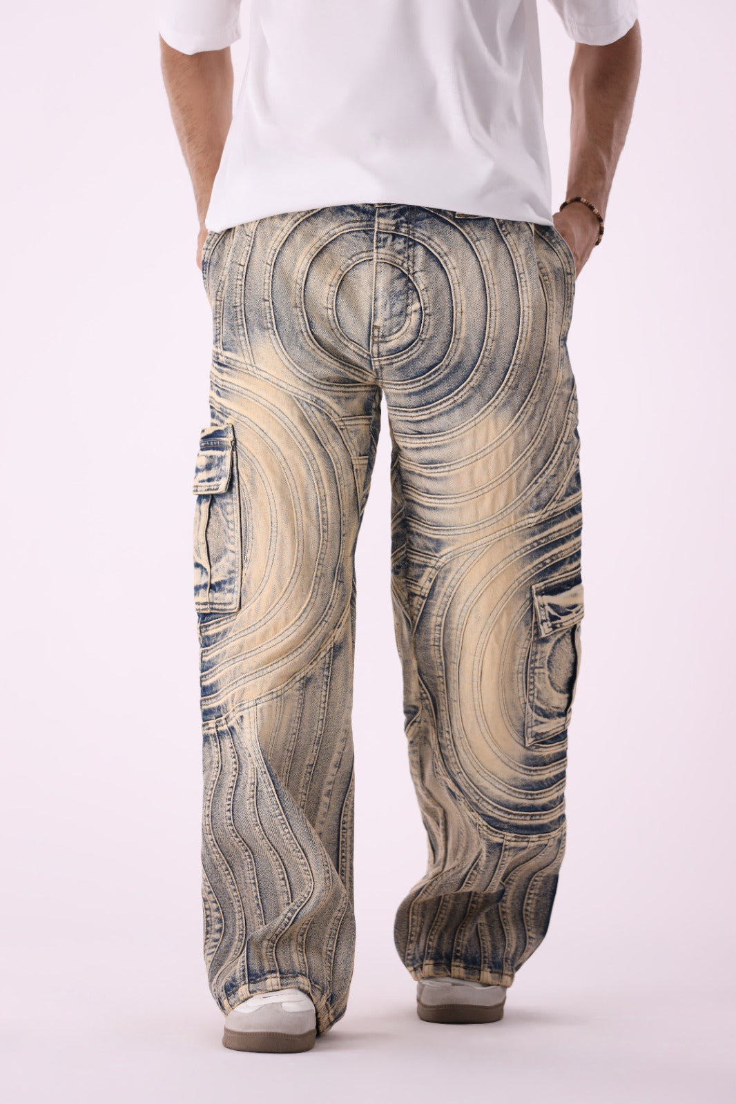 Sariyo's Unisex Biker Jeans | Random Wash