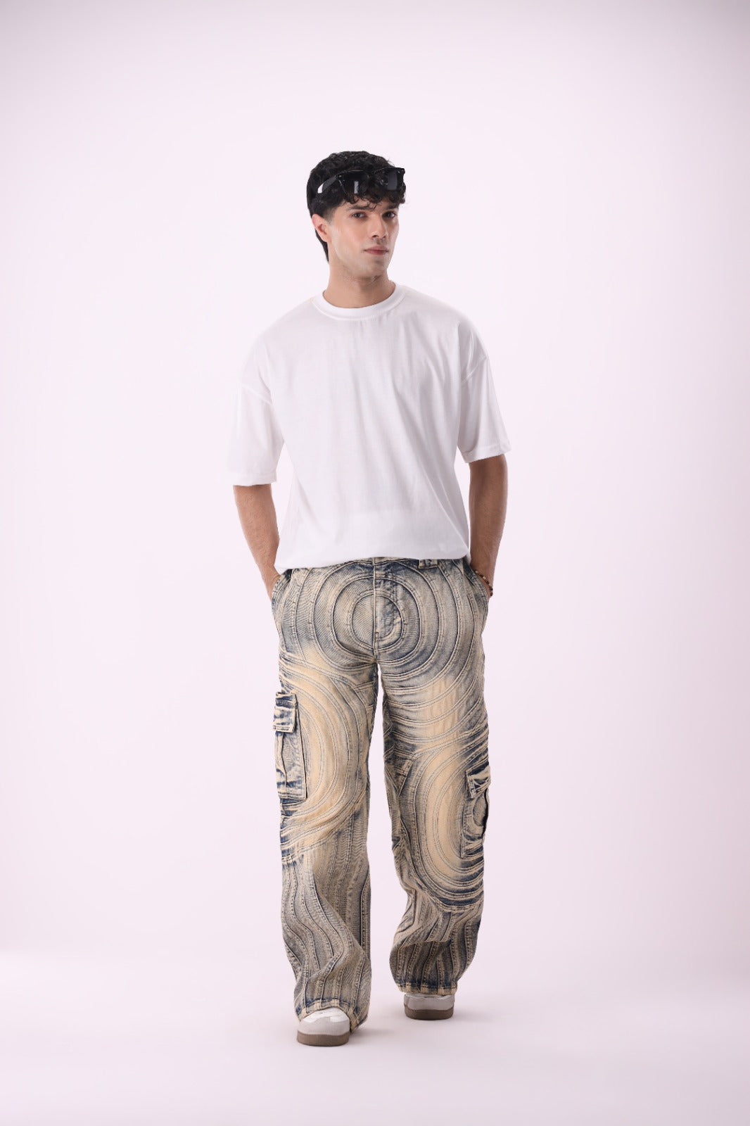 Sariyo's Unisex Biker Jeans | Random Wash