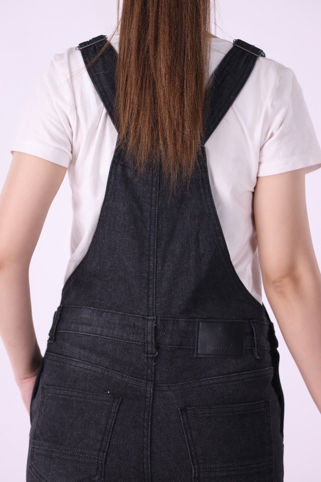Sariyo's Denim Women's Romper | Black Wash