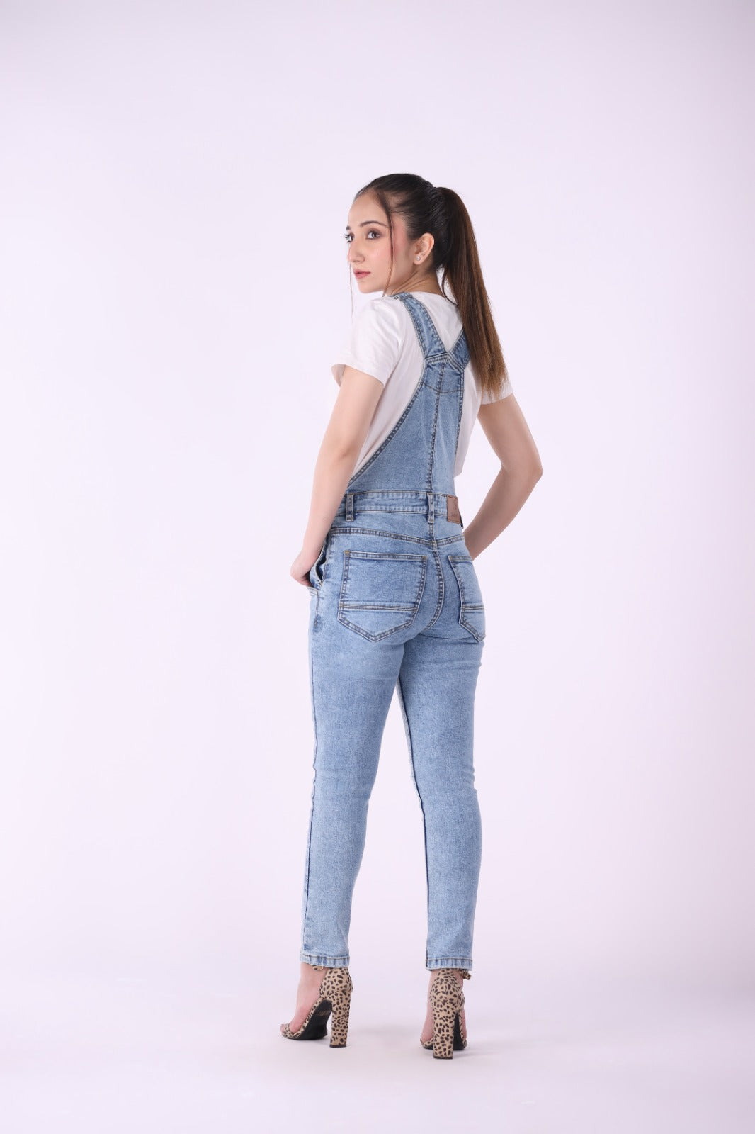 Sariyo's Denim Women's Romper | Medium Wash