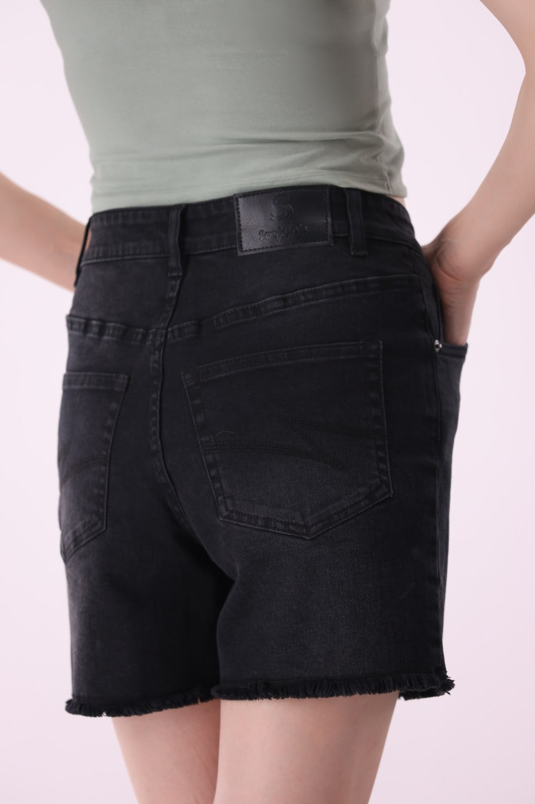 Sariyo's Shorts for Women | Black Wash