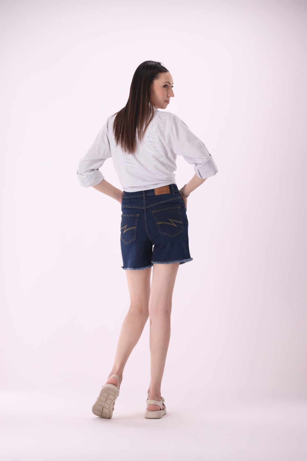 Sariyo's Shorts for Women | Dark Wash