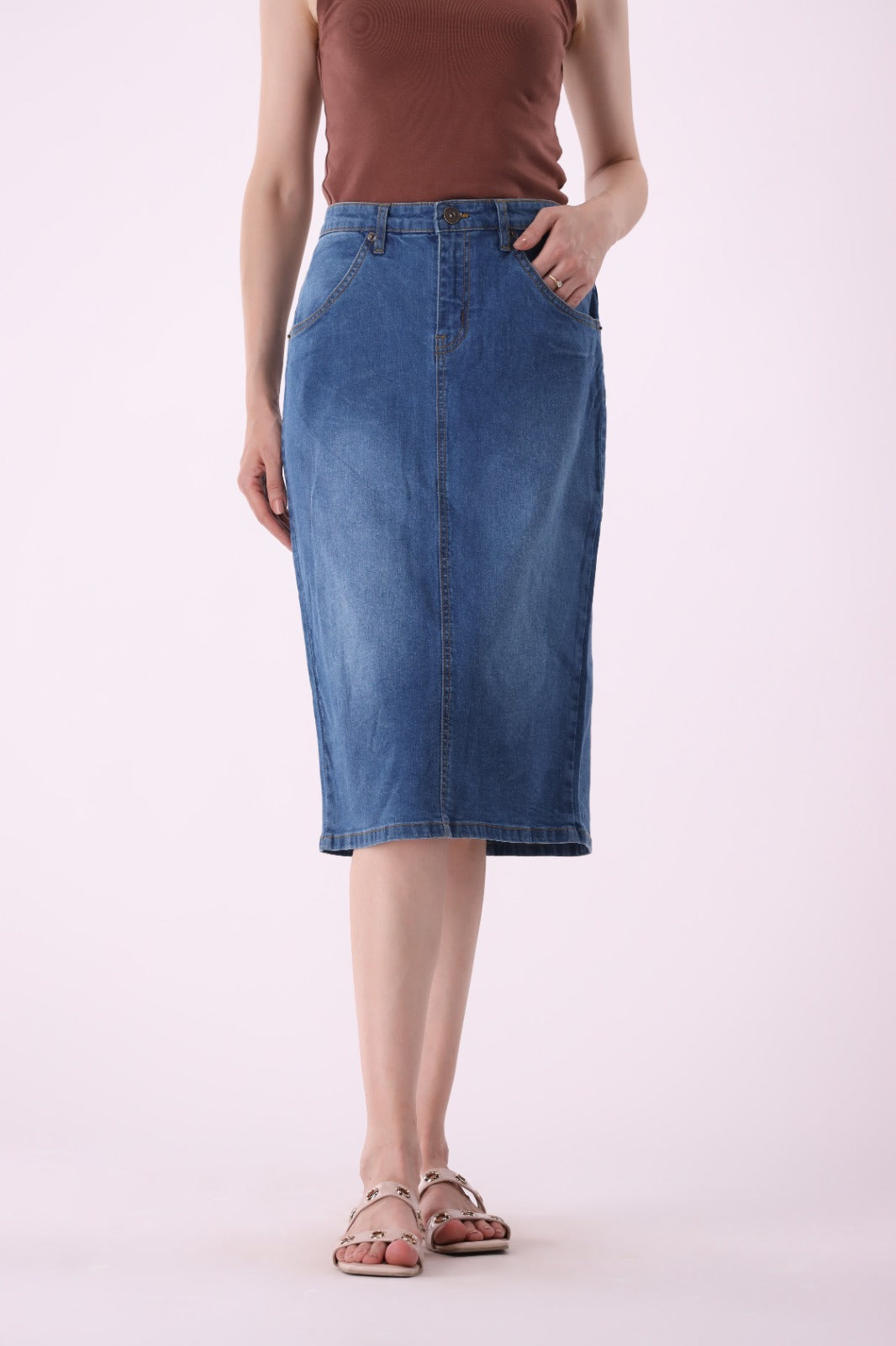 Sariyo's Women's Denim Skirt | Random Wash