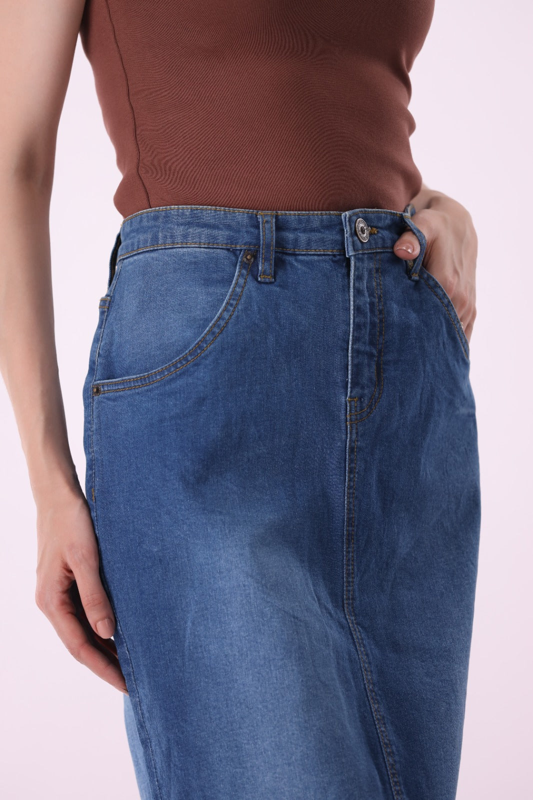 Sariyo's Women's Denim Skirt | Random Wash