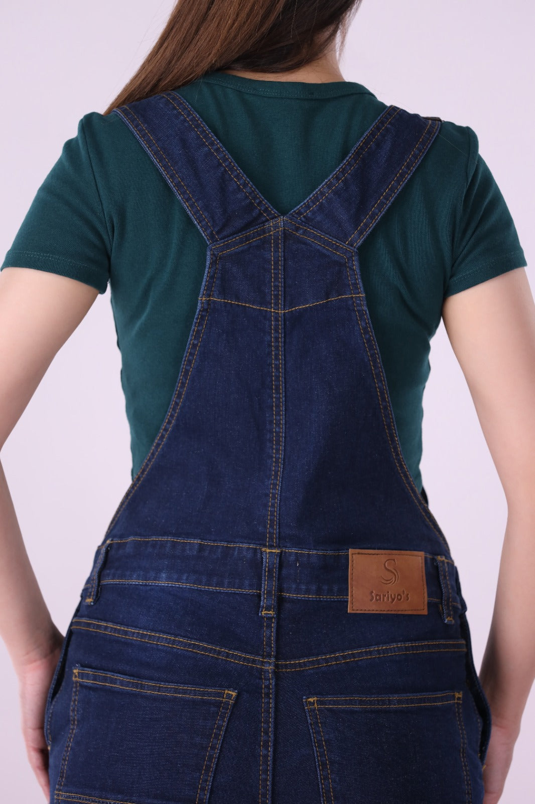 Sariyo's Denim Women's Romper | Dark Wash