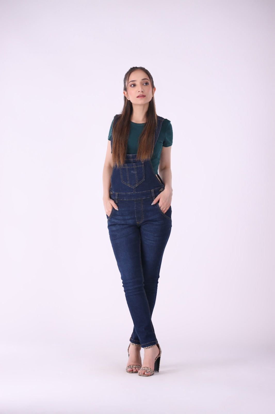 Sariyo's Denim Women's Romper | Dark Wash