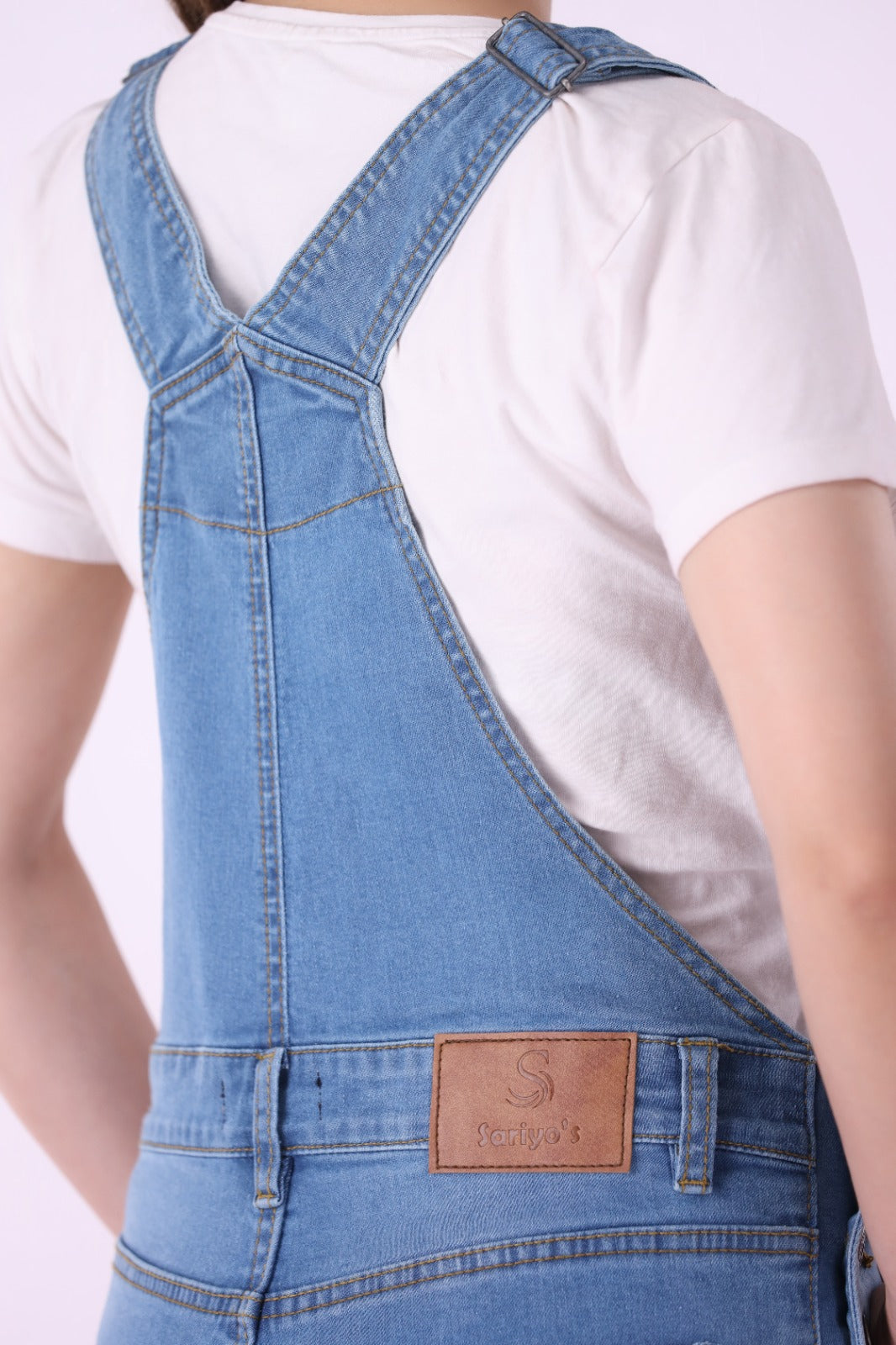 Sariyo's Denim Women's Romper | Light Wash