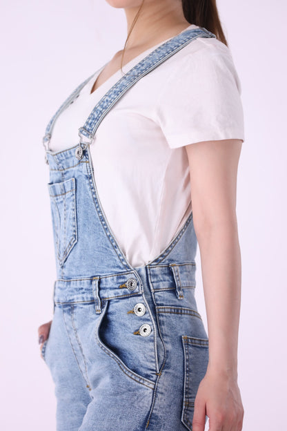 Sariyo's Denim Women's Romper | Medium Wash