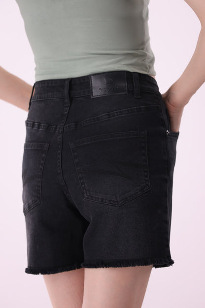 Sariyo's Shorts for Women | Black Wash