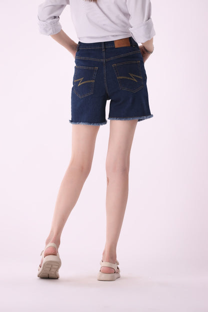 Sariyo's Shorts for Women | Dark Wash