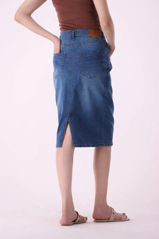 Sariyo's Women's Denim Skirt  | Random Wash