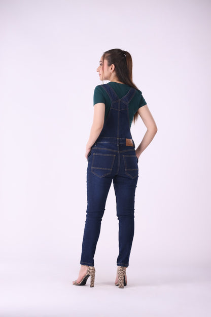 Sariyo's Denim Women's Romper | Dark Wash